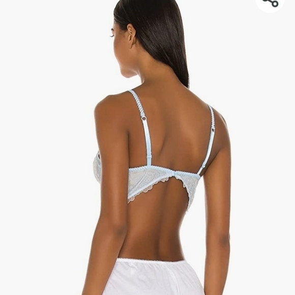Intimately Free People Lucia underwire light blue bra 32C - Picture 2 of 8